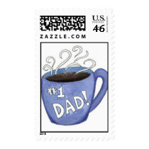 #1 Dad Postage