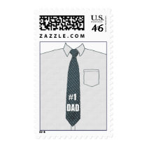 #1 Dad postage