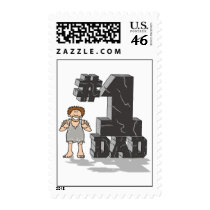 #1 Dad postage