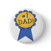 #1 Dad (ribbon) buttons