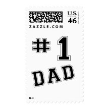 #1 Dad Stamp