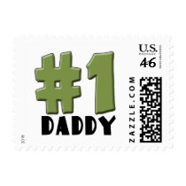 #1 Daddy postage