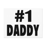 #1 Daddy Postcards