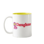 #1 Daughter Two-Tone Mug