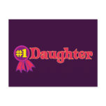 #1 Daughter Post Card