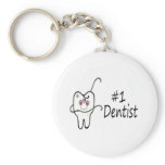 #1 Dentist Key Chains