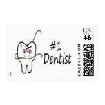 #1 Dentist Postage Stamps