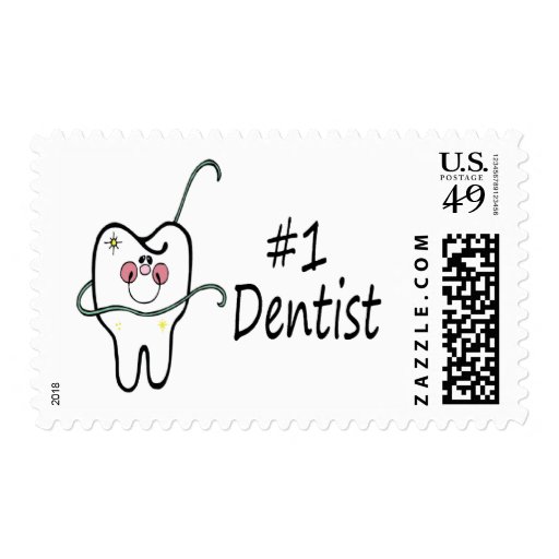 1 Dentist Stamp Zazzle