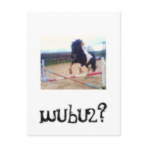 1- Denzel Jumping wubu2 Postcard by ArchmediaUK 1- Denzel Jumping wubu2 Postcard