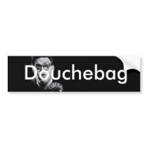 1, Douchebag bumper stickers by IGotCommonSense 1, Douchebag bumper stickers