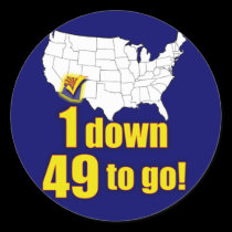 1 down, 49 to go! - Arizona Immigration stickers