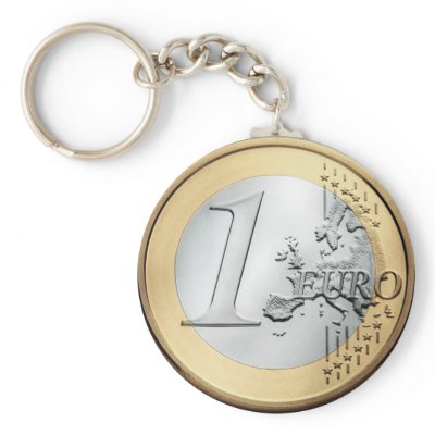 1 Euro COIN Key Chains by maximus7