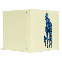 1 foot dark blue 3 ring binders