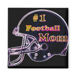 #1 Football Mom Magnet