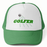 #1 Golfer Baseball Cap Mesh Hats