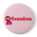 #1 Grandma Round Button