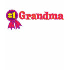 #1 Grandma Ladies Basic T-Shirt
