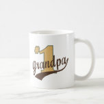 #1 Grandpa Coffee Mugs