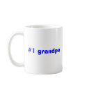 #1 grandpa mugs