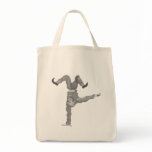1 handed handstand clown canvas bags