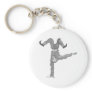 1 handed handstand clown key chain