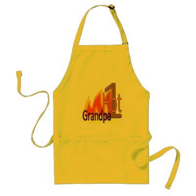 1 Hot Grandpa Apron by TropiCards
