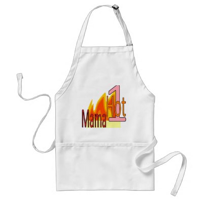 1 Hot Mama Apron by TropiCards