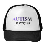 1 in 150 (Purple/Blk) Trucker Hats