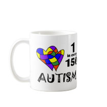 1 In 150 (Two Hearts) Coffee Mugs