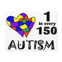 1 In 150 (Two Hearts) Post Card