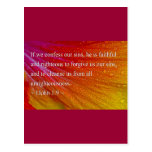 1 John 1:9 Postcard