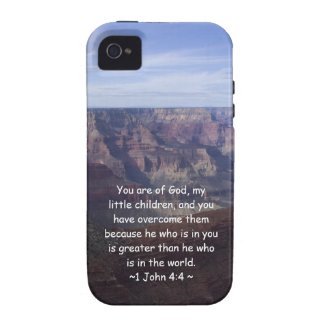 1 John 4:4 Case For The iPhone 4