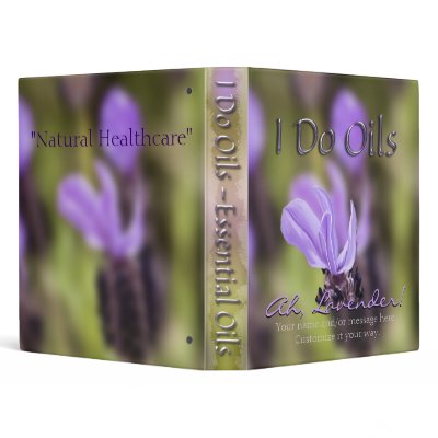 1" Lavender Tip Binder by IDoOils