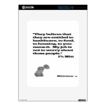 1% Mitt Decals For iPad