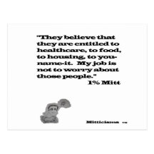 1% Mitt Postcards