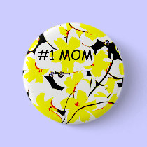 #1 mom bouquet buttons by cardart #1 mom bouquet buttons