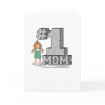 #1 Mom Card