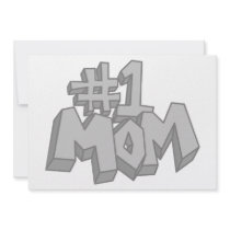 #1 Mom Custom Invite