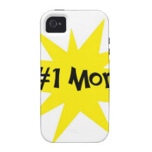 #1 Mom iPhone 4 Cases