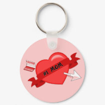 #1 Mom Keychain by Method77 #1 Mom Keychain