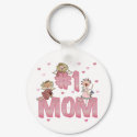 #1 Mom keychains