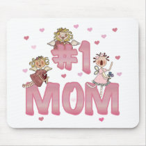 #1 Mom mousepads by mom_gifts #1 Mom mousepads
