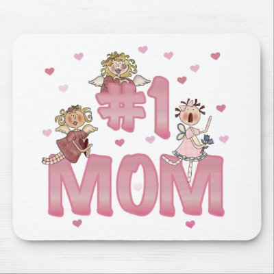 #1 Mom Mouse Mat by mom_gifts