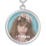 #1 Mom Personalized Photo Necklace