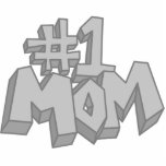 #1 Mom Photo Sculpture