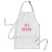 #1 Mom (Pink) apron