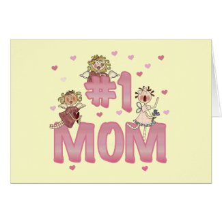#1 Mom T-shirts and Gifts Card