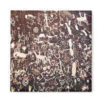 1. Newspaper Rock magnets by VintagePets 1. Newspaper Rock magnets