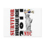 #1 NYC Survived Hurricane Irene Postcard