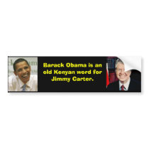 1, obama, Barack Obama is an old Kenyan word fo... bumper stickers
